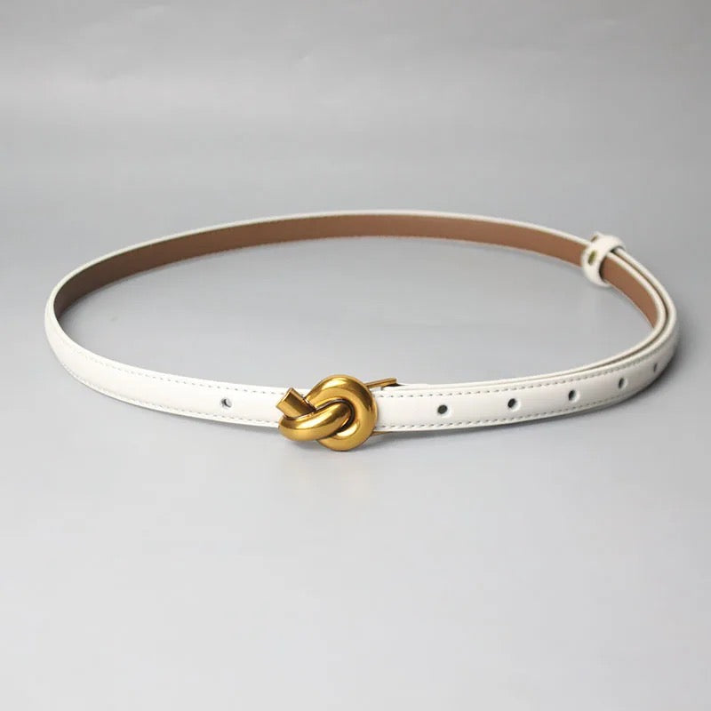 Premium Knot Belt Cream