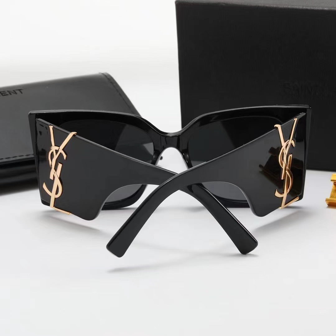 Saint Oversized Chunky Sunglasses Black