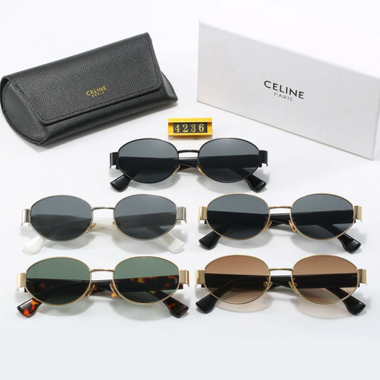 Celini Round Tri Sunglasses