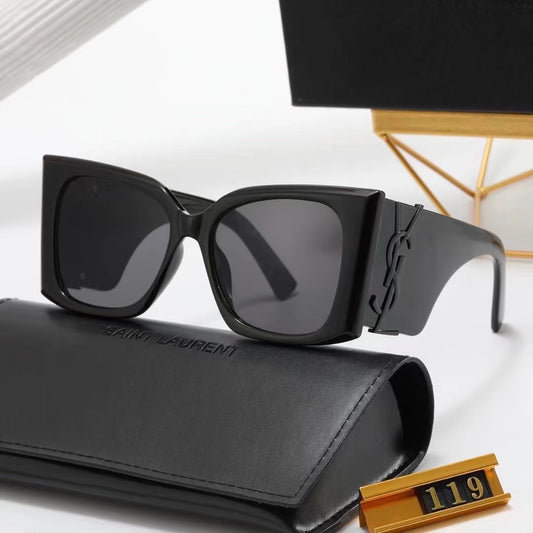 Saint Oversized Chunky Sunglasses All Black