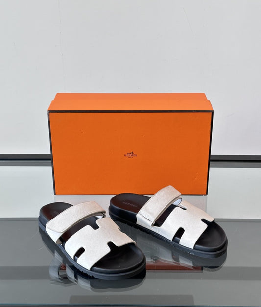 H Double Strap Sandals