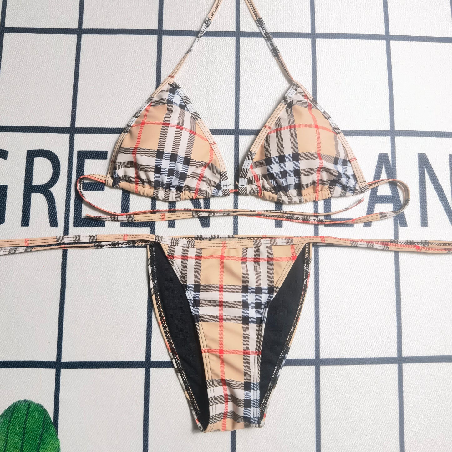Burb Check Bikini