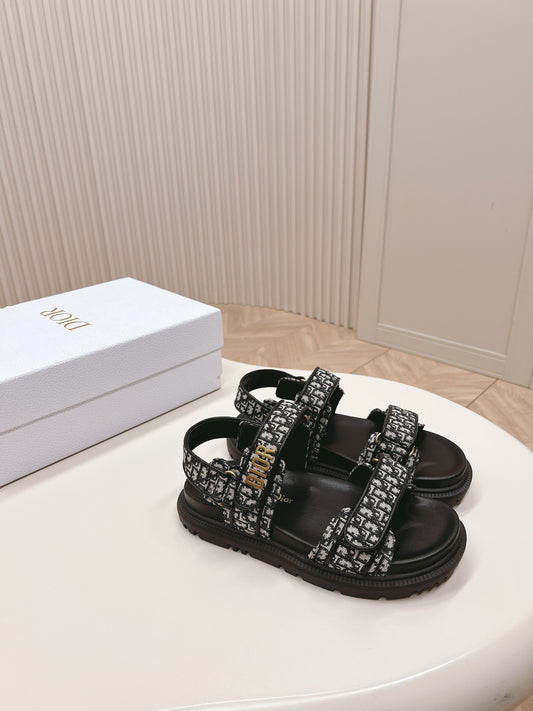 Adore Me Double Strap Sandals
